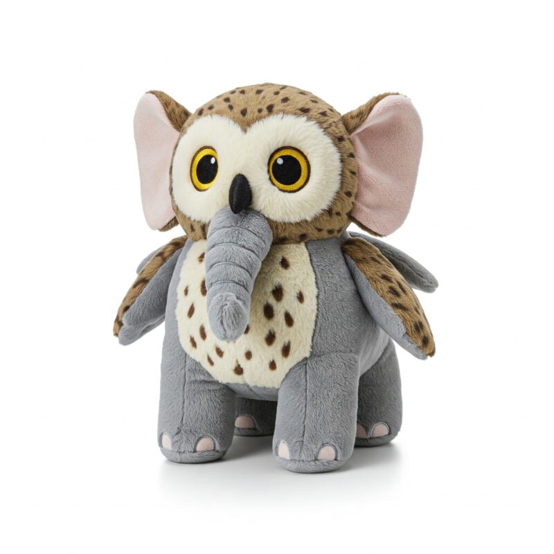 Owlfant the Wise Trunk™ – Enchanting Hybrid Plush Toy | Abnomals™ Exclusive