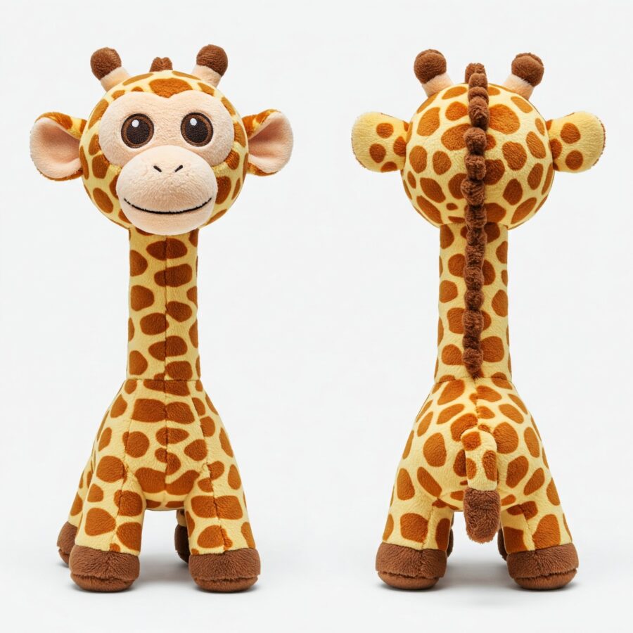 Giraffey the Monkeyneck™ – The Ultimate Hybrid Plush Toy | Abnomals™ Exclusive