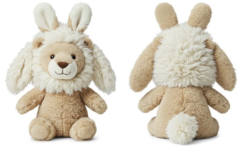 Fluffaroo the Cotton-Tailed Lion™ – Adorably Fierce Hybrid Plush | Abnomals™ Exclusive