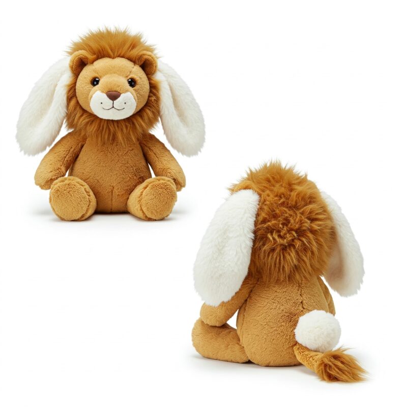 Fluffaroo the Cotton-Tailed Lion™ – Adorably Fierce Hybrid Plush | Abnomals™ Exclusive