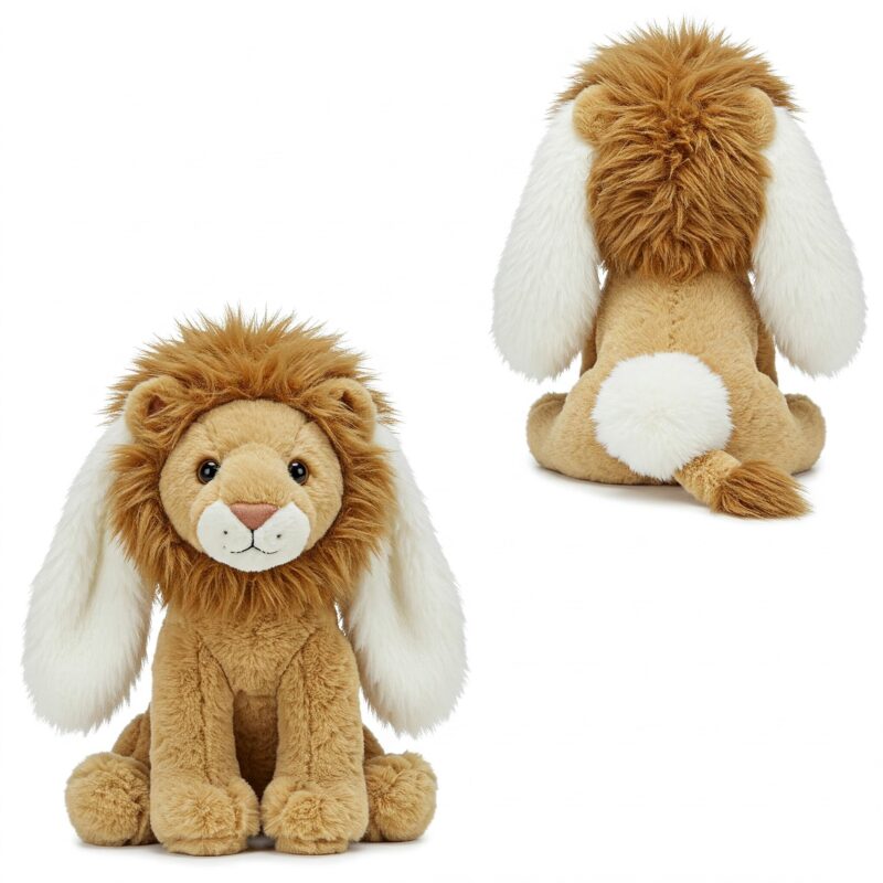Fluffaroo the Cotton-Tailed Lion™ – Adorably Fierce Hybrid Plush | Abnomals™ Exclusive