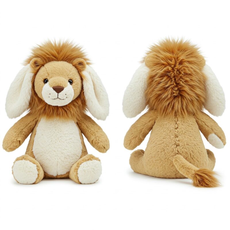 Fluffaroo the Cotton-Tailed Lion™ – Adorably Fierce Hybrid Plush | Abnomals™ Exclusive