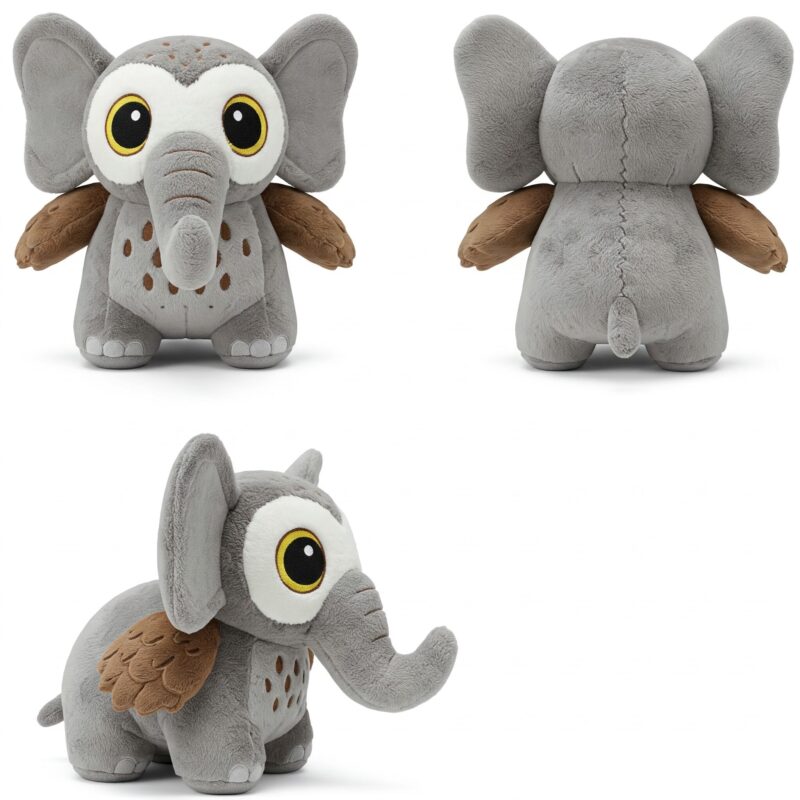 Owlfant the Wise Trunk™ – Enchanting Hybrid Plush Toy | Abnomals™ Exclusive