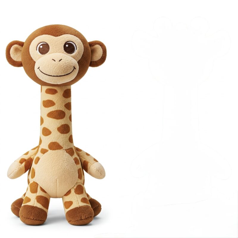 Giraffey the Monkeyneck™ – The Ultimate Hybrid Plush Toy | Abnomals™ Exclusive