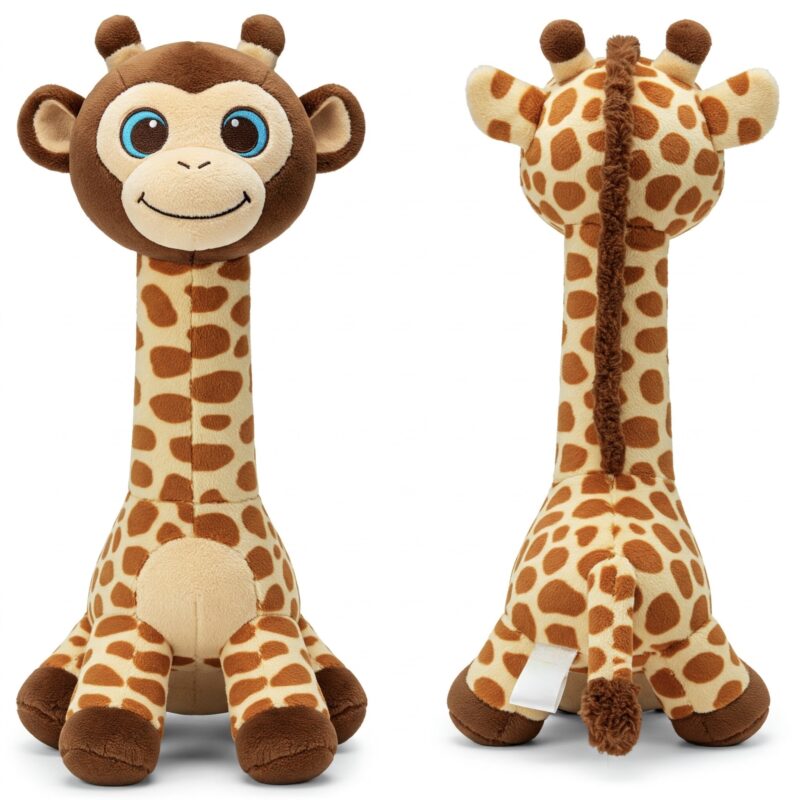 Giraffey the Monkeyneck™ – The Ultimate Hybrid Plush Toy | Abnomals™ Exclusive