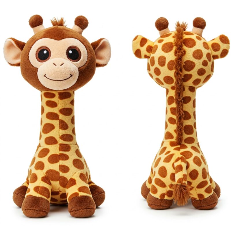 Giraffey the Monkeyneck™ – The Ultimate Hybrid Plush Toy | Abnomals™ Exclusive