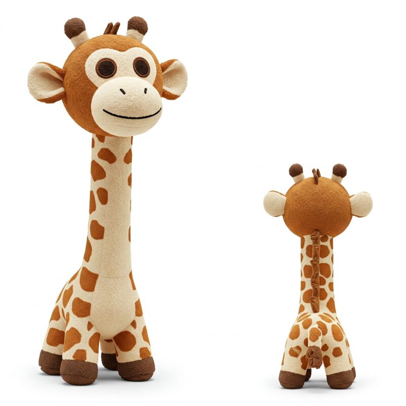 Giraffey the Monkeyneck™ – The Ultimate Hybrid Plush Toy | Abnomals™ Exclusive