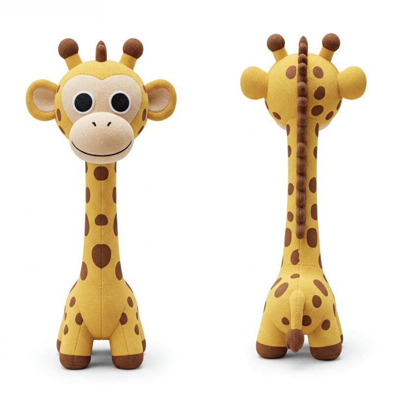 Giraffey the Monkeyneck™ – The Ultimate Hybrid Plush Toy | Abnomals™ Exclusive