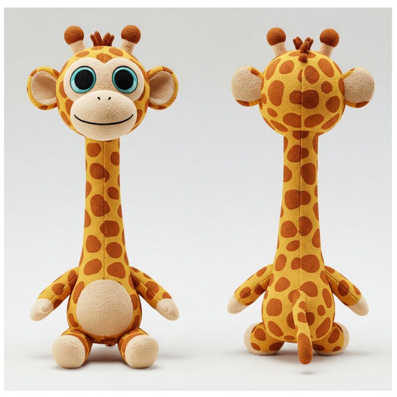 Giraffey the Monkeyneck™ – The Ultimate Hybrid Plush Toy | Abnomals™ Exclusive