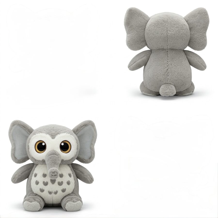 Owlfant the Wise Trunk™ – Enchanting Hybrid Plush Toy | Abnomals™ Exclusive