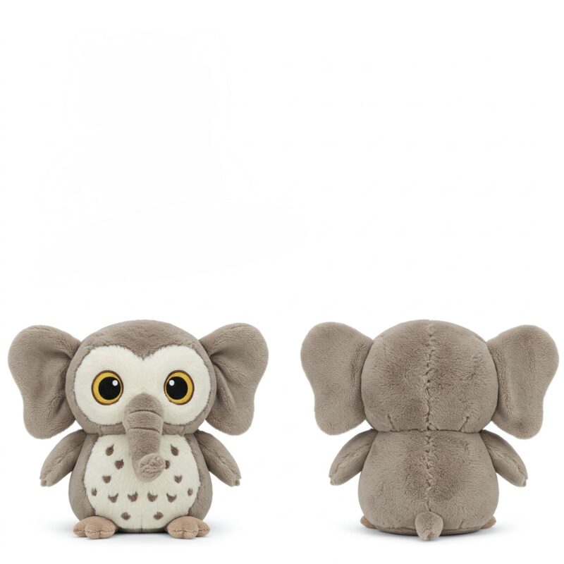 Owlfant the Wise Trunk™ – Enchanting Hybrid Plush Toy | Abnomals™ Exclusive