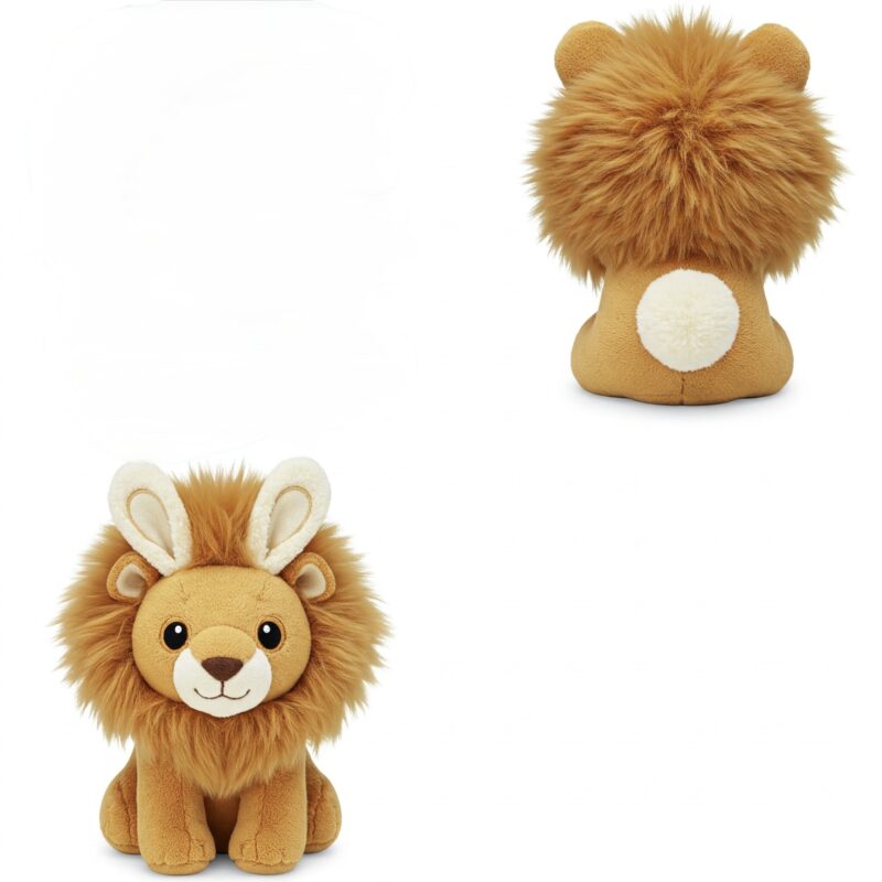 Fluffaroo the Cotton-Tailed Lion™ – Adorably Fierce Hybrid Plush | Abnomals™ Exclusive