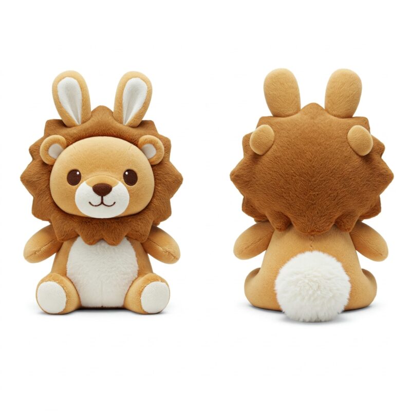 Fluffaroo the Cotton-Tailed Lion™ – Adorably Fierce Hybrid Plush | Abnomals™ Exclusive
