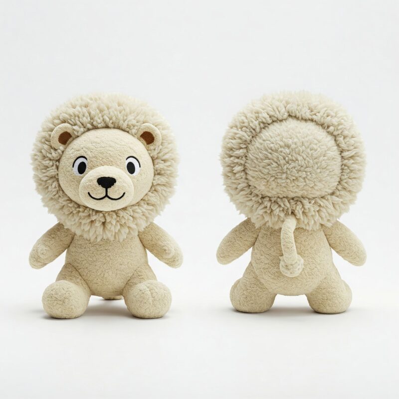 Fluffaroo the Cotton-Tailed Lion™ – Adorably Fierce Hybrid Plush | Abnomals™ Exclusive