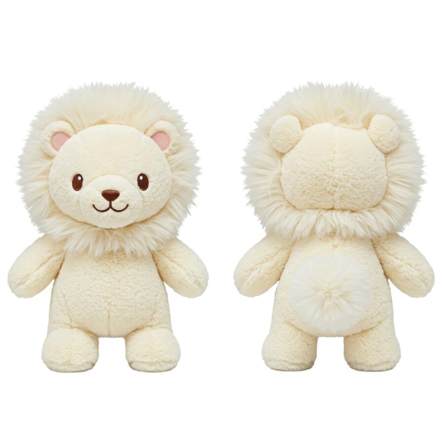 Fluffaroo the Cotton-Tailed Lion™ – Adorably Fierce Hybrid Plush | Abnomals™ Exclusive