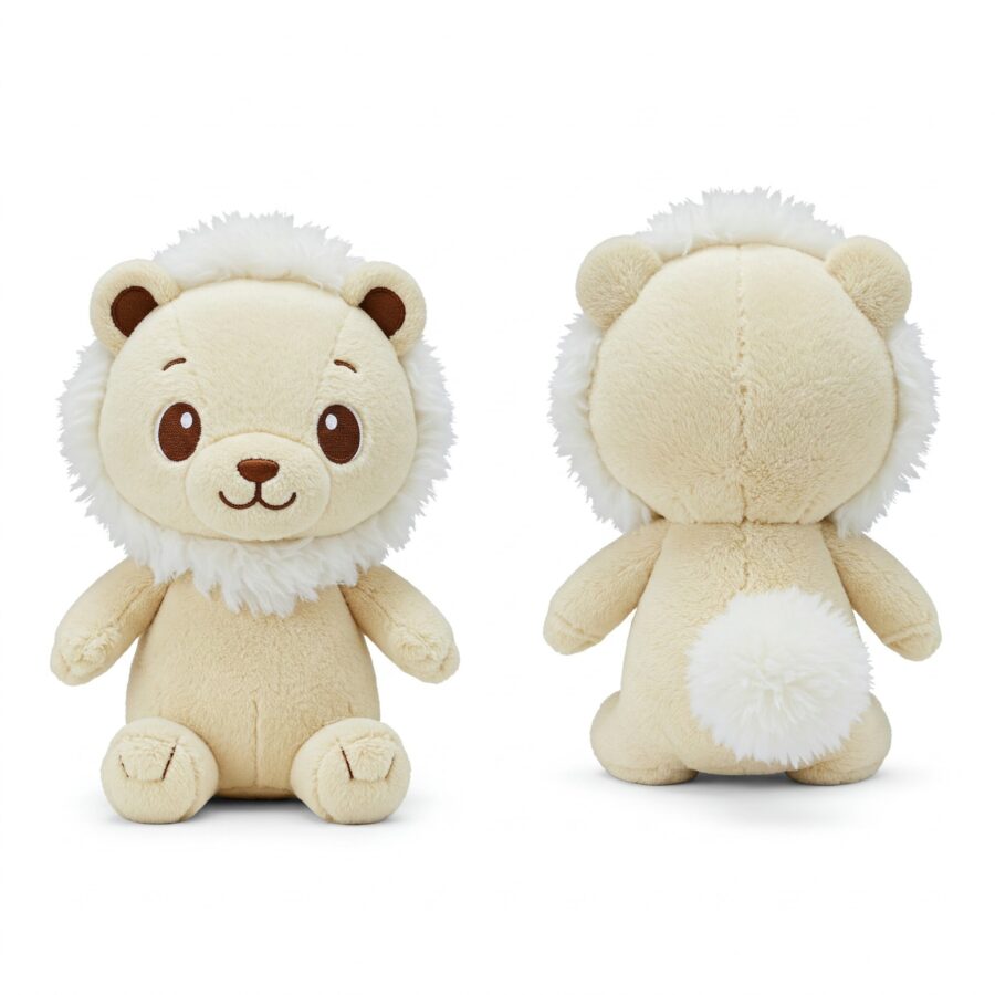 Fluffaroo the Cotton-Tailed Lion™ – Adorably Fierce Hybrid Plush | Abnomals™ Exclusive