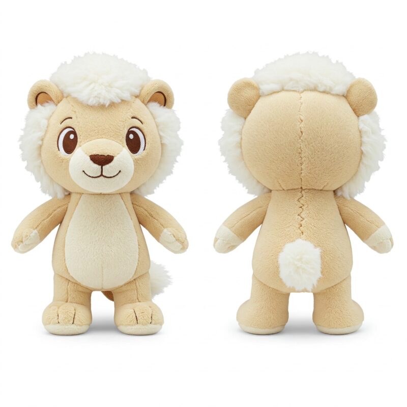 Fluffaroo the Cotton-Tailed Lion™ – Adorably Fierce Hybrid Plush | Abnomals™ Exclusive
