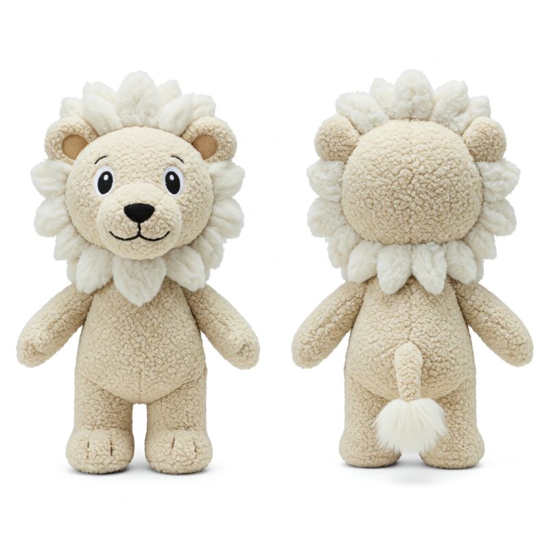 Fluffaroo the Cotton-Tailed Lion™ – Adorably Fierce Hybrid Plush | Abnomals™ Exclusive