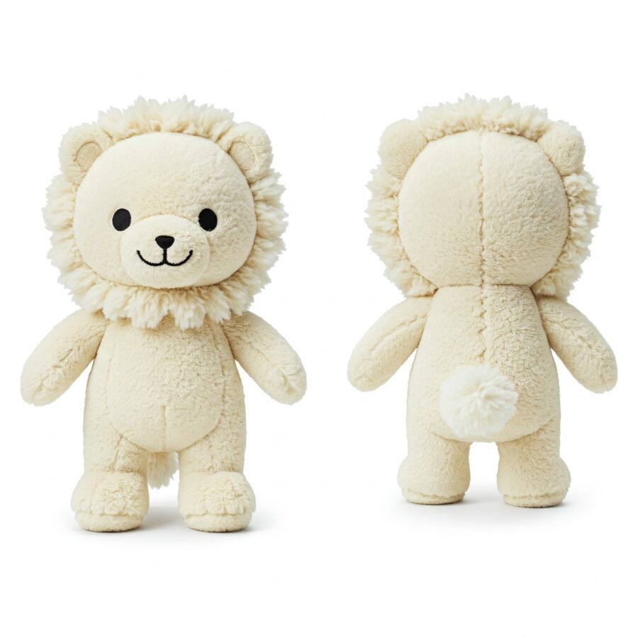 Fluffaroo the Cotton-Tailed Lion™ – Adorably Fierce Hybrid Plush | Abnomals™ Exclusive
