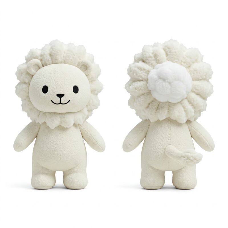 Fluffaroo the Cotton-Tailed Lion™ – Adorably Fierce Hybrid Plush | Abnomals™ Exclusive