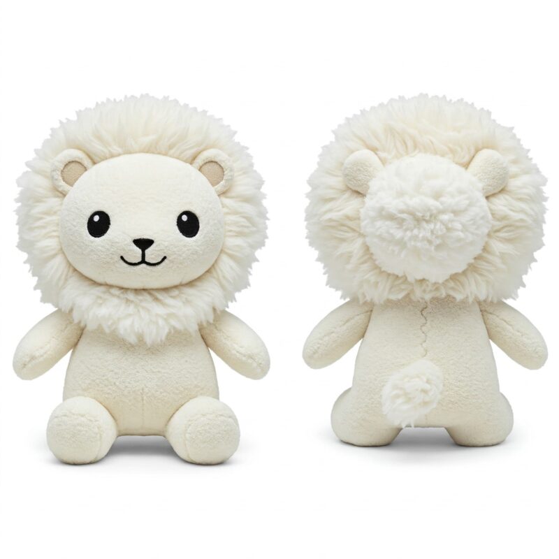 Fluffaroo the Cotton-Tailed Lion™ – Adorably Fierce Hybrid Plush | Abnomals™ Exclusive