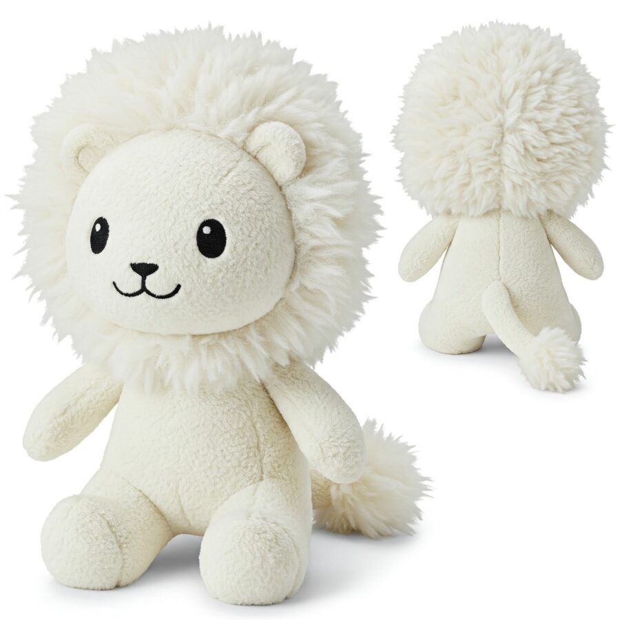 Fluffaroo the Cotton-Tailed Lion™ – Adorably Fierce Hybrid Plush | Abnomals™ Exclusive