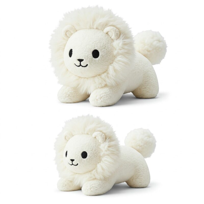 Fluffaroo the Cotton-Tailed Lion™ – Adorably Fierce Hybrid Plush | Abnomals™ Exclusive