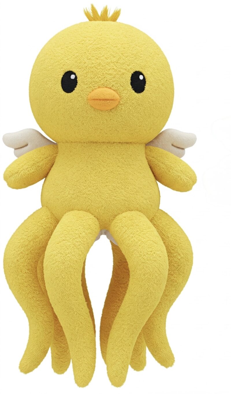 Chicktopus the Feathered Tentacle™ – A Whimsical Hybrid Plush | Abnomals™ Exclusive