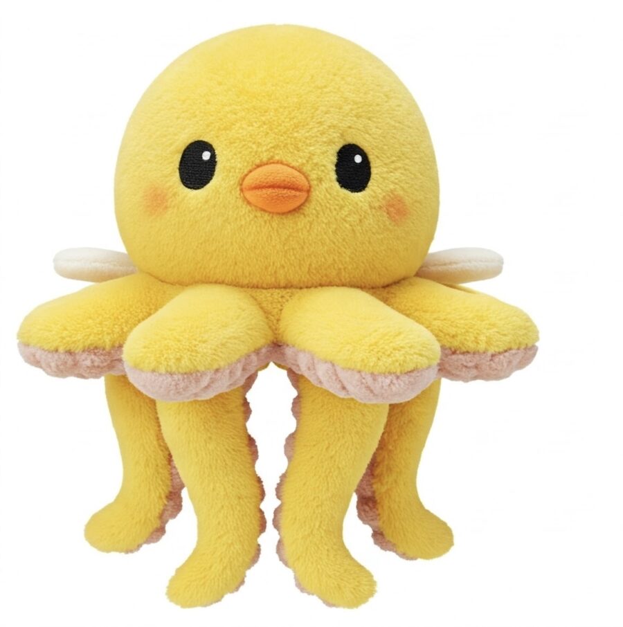 Chicktopus the Feathered Tentacle™ – A Whimsical Hybrid Plush | Abnomals™ Exclusive