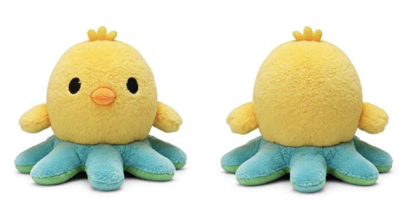 Chicktopus the Feathered Tentacle™ – A Whimsical Hybrid Plush | Abnomals™ Exclusive