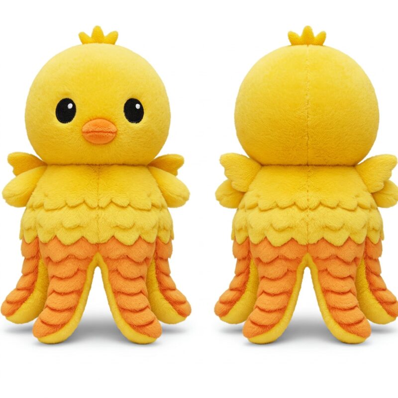 Chicktopus the Feathered Tentacle™ – A Whimsical Hybrid Plush | Abnomals™ Exclusive