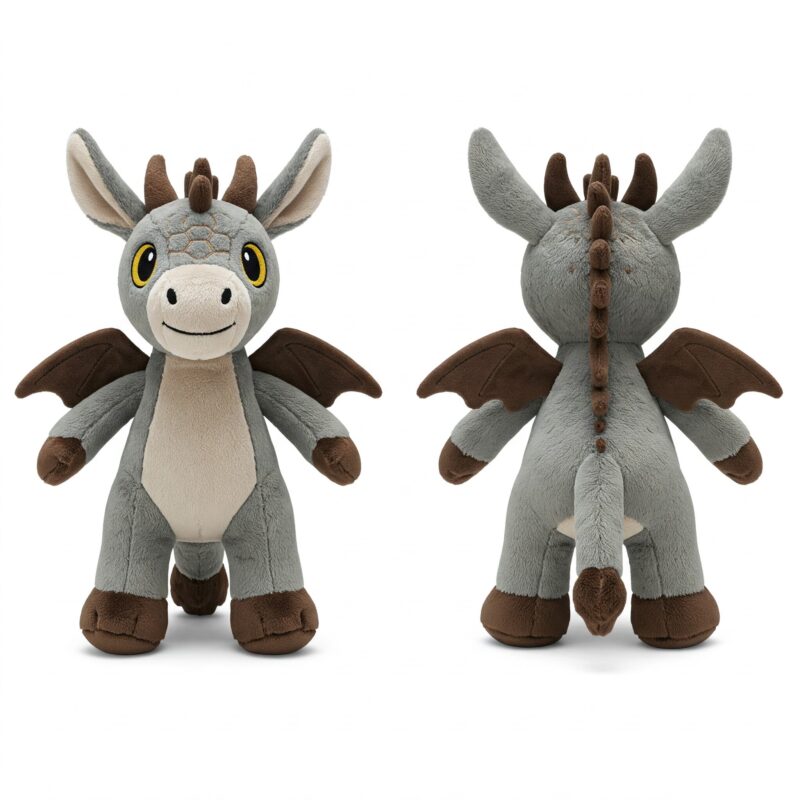Draydon the Fierce Companion™ – The Ultimate Hybrid Plush | Abnomals™ Exclusive
