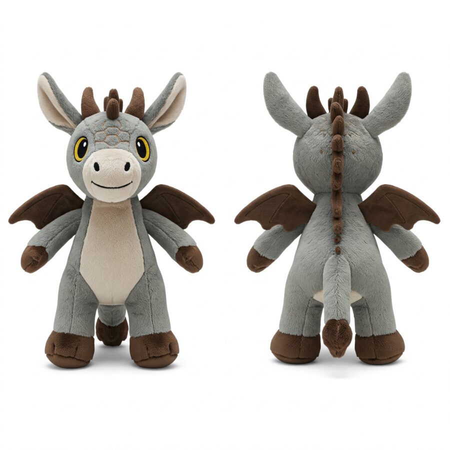 Draydon the Fierce Companion™ – The Ultimate Hybrid Plush | Abnomals™ Exclusive