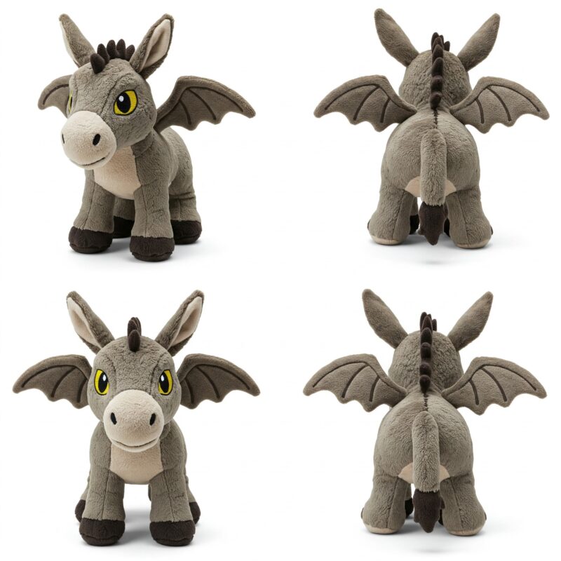 Draydon the Fierce Companion™ – The Ultimate Hybrid Plush | Abnomals™ Exclusive
