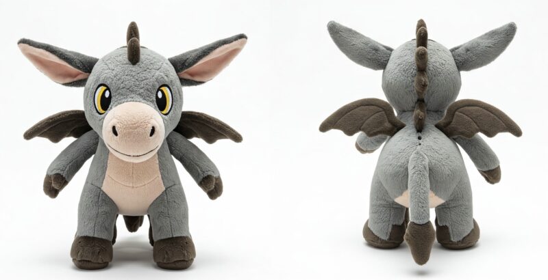Draydon the Fierce Companion™ – The Ultimate Hybrid Plush | Abnomals™ Exclusive