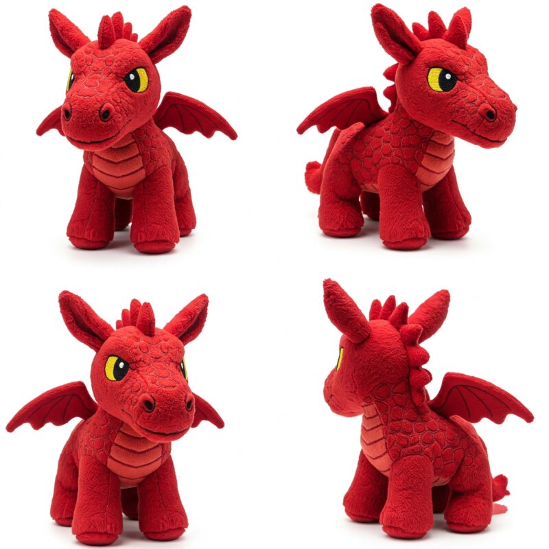 Draydon the Fierce Companion™ – The Ultimate Hybrid Plush | Abnomals™ Exclusive