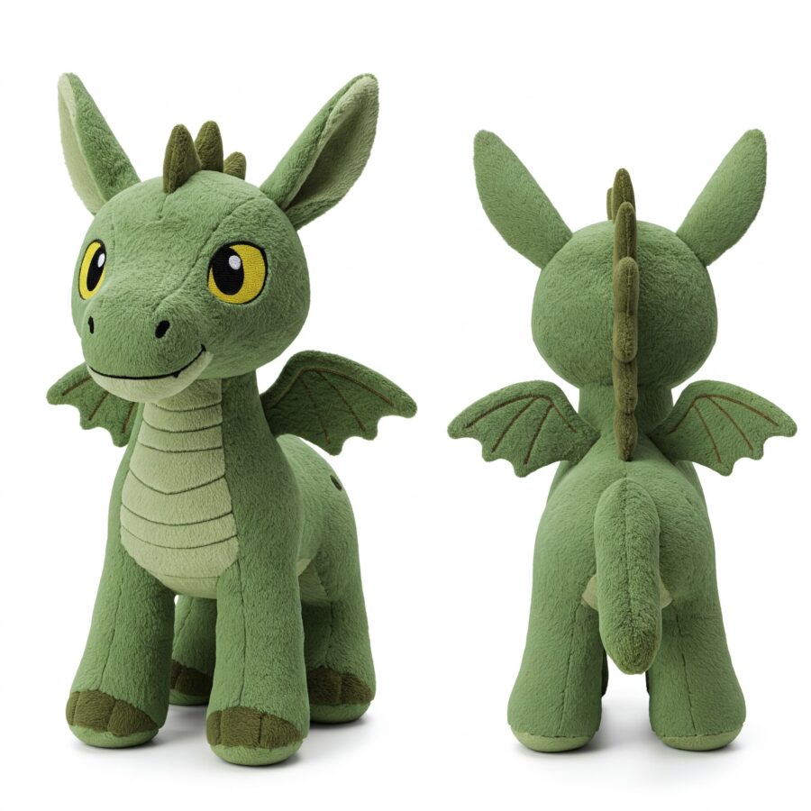 Draydon the Fierce Companion™ – The Ultimate Hybrid Plush | Abnomals™ Exclusive