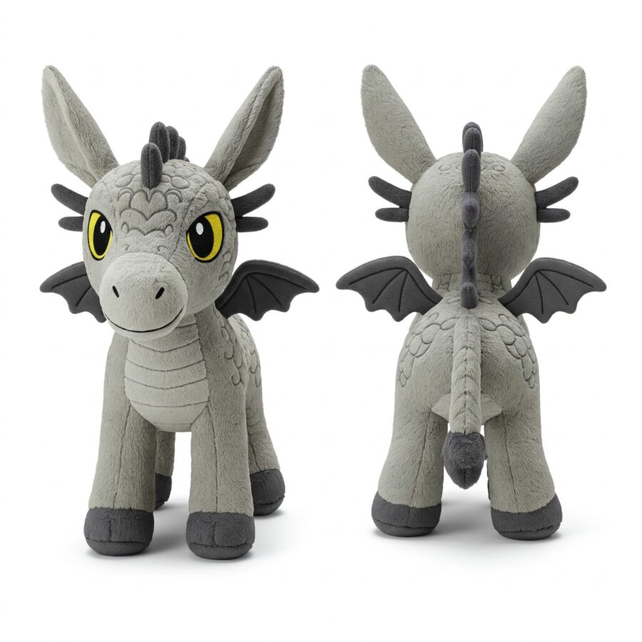 Draydon the Fierce Companion™ – The Ultimate Hybrid Plush | Abnomals™ Exclusive
