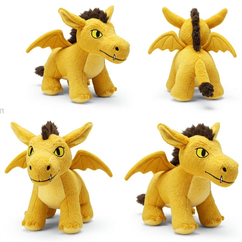 Draydon the Fierce Companion™ – The Ultimate Hybrid Plush | Abnomals™ Exclusive