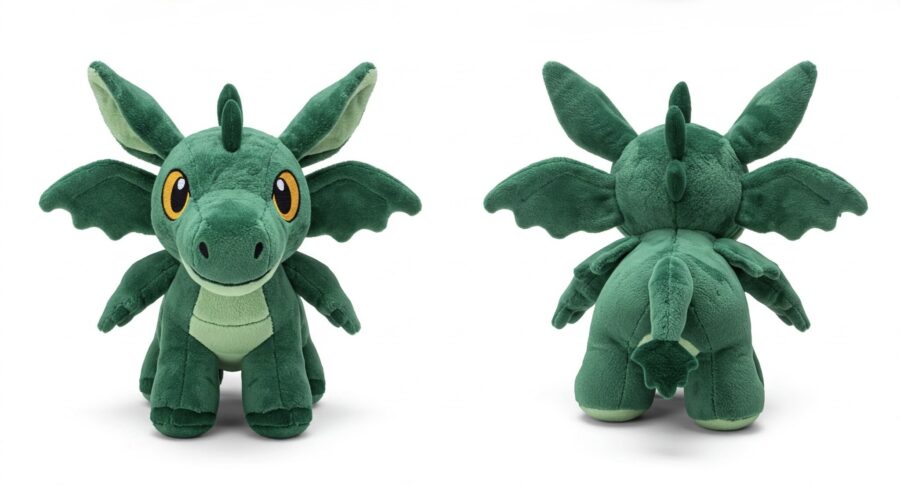 Draydon the Fierce Companion™ – The Ultimate Hybrid Plush | Abnomals™ Exclusive