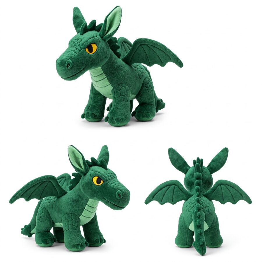 Draydon the Fierce Companion™ – The Ultimate Hybrid Plush | Abnomals™ Exclusive