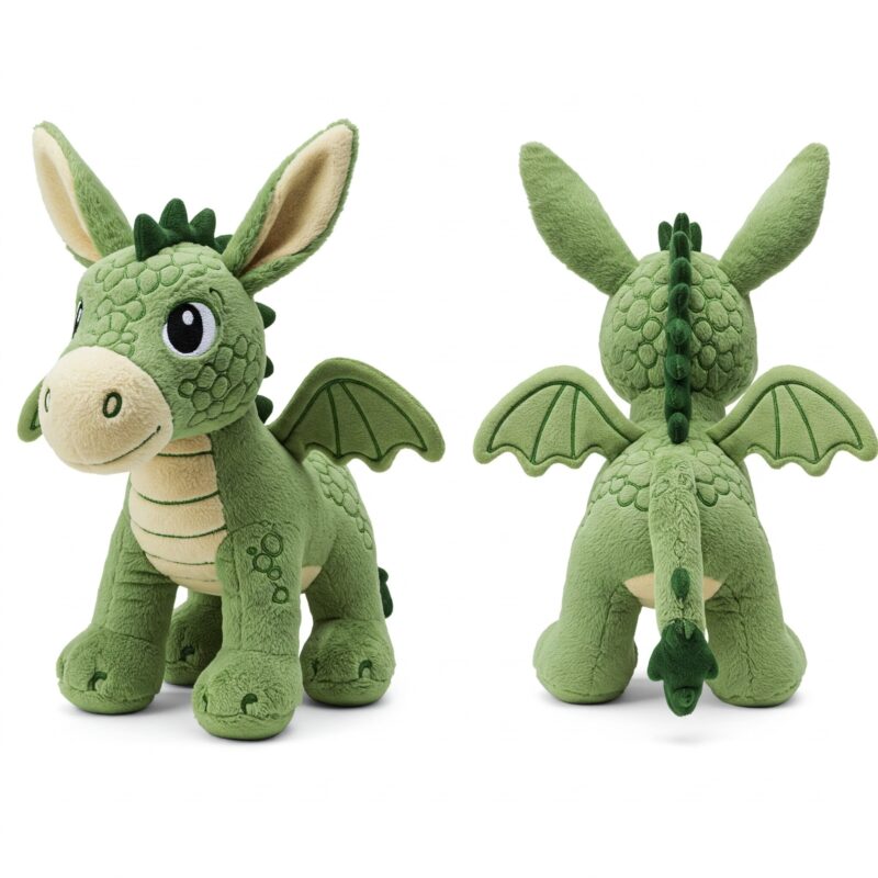 Draydon the Fierce Companion™ – The Ultimate Hybrid Plush | Abnomals™ Exclusive
