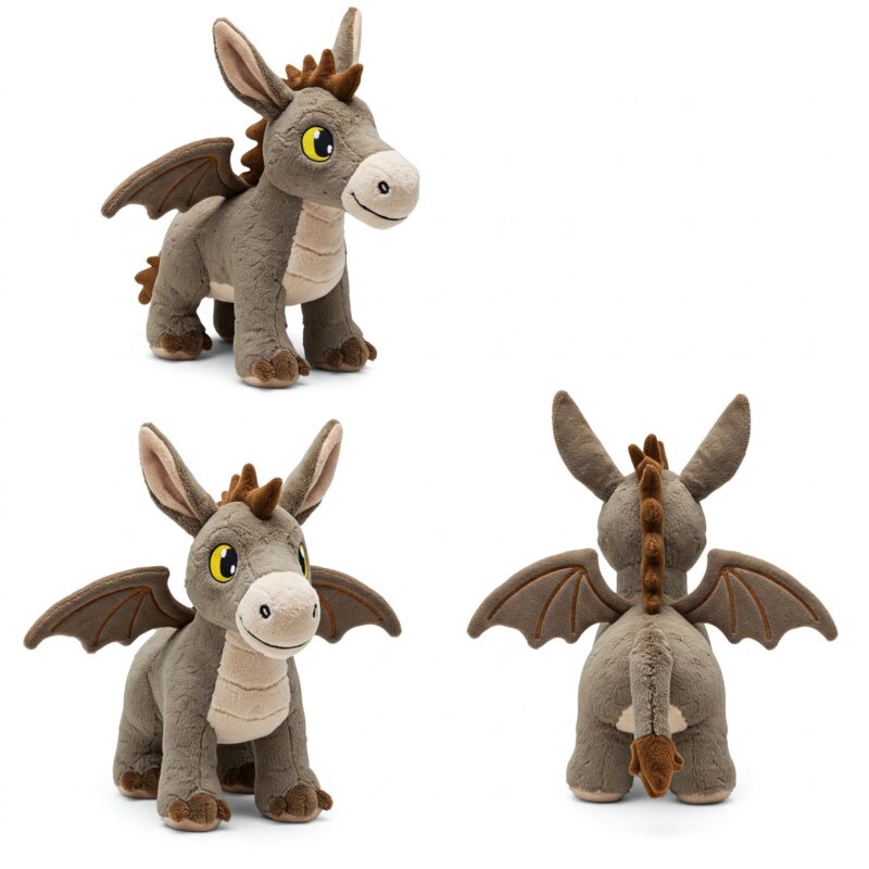 Draydon the Fierce Companion™ – The Ultimate Hybrid Plush | Abnomals™ Exclusive