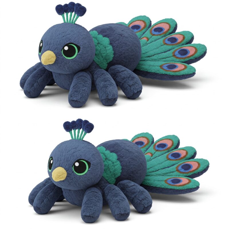 Peaspider the Ornate Weaver™ – A Unique Hybrid Plush | Abnomals™ Exclusive