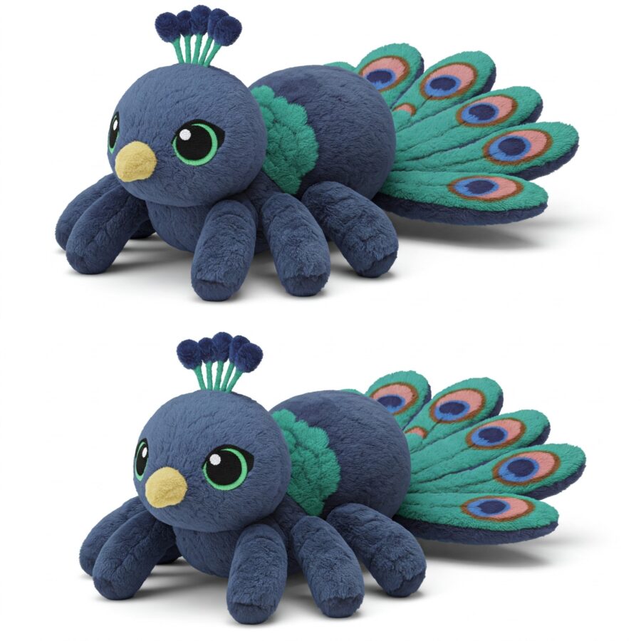 Peaspider the Ornate Weaver™ – A Unique Hybrid Plush | Abnomals™ Exclusive