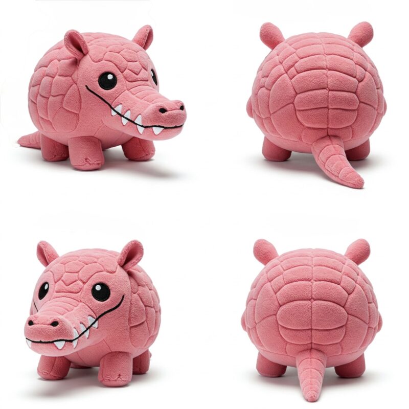 Crocodillo the Armored Snapper™ – A Bold Hybrid Plush | Abnomals™ Exclusive