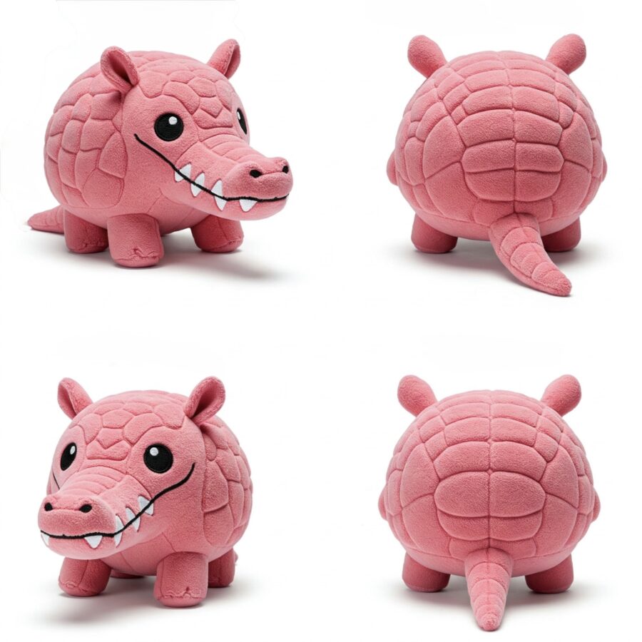 Crocodillo the Armored Snapper™ – A Bold Hybrid Plush | Abnomals™ Exclusive