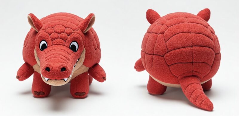 Crocodillo the Armored Snapper™ – A Bold Hybrid Plush | Abnomals™ Exclusive