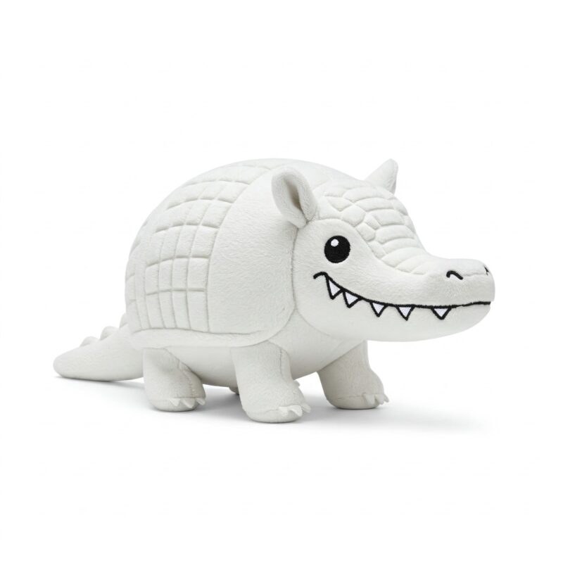 Crocodillo the Armored Snapper™ – A Bold Hybrid Plush | Abnomals™ Exclusive