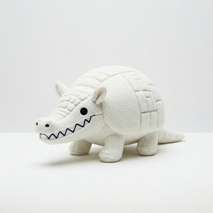 Crocodillo the Armored Snapper™ – A Bold Hybrid Plush | Abnomals™ Exclusive